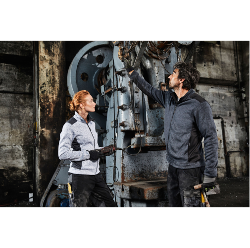 Ladies\' Knitted Workwear Fleece Jacket - STRONG -