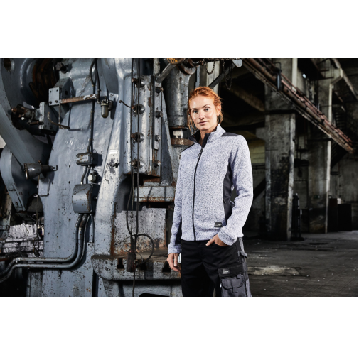 Ladies\' Knitted Workwear Fleece Jacket - STRONG -