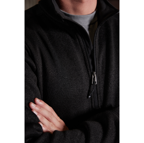 Men\'s Knitted Workwear Fleece Half-Zip - STRONG -