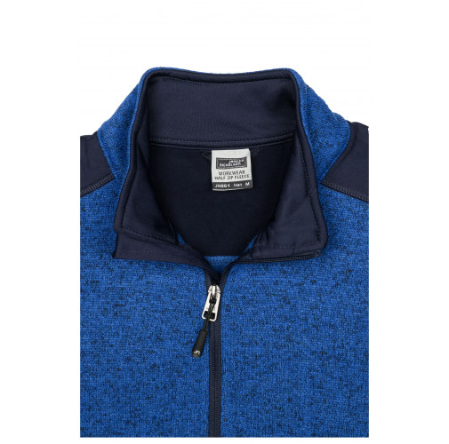 Men\'s Knitted Workwear Fleece Half-Zip - STRONG -