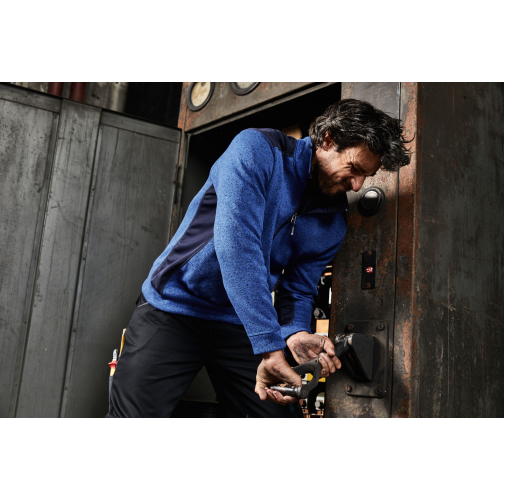 Men\'s Knitted Workwear Fleece Half-Zip - STRONG -
