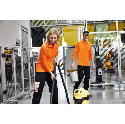 Ladies\' Workwear Polo Pocket Longsleeve