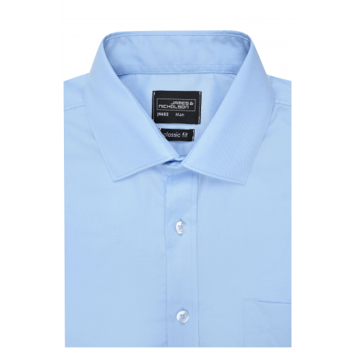 Men\'s Shirt Long-Sleeved Micro-Twill