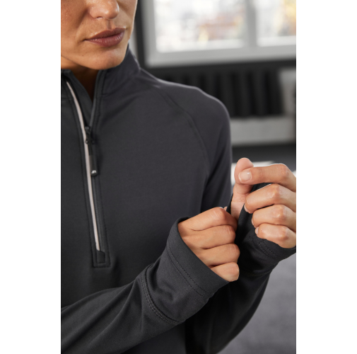 Ladies\' Sports Shirt Halfzip