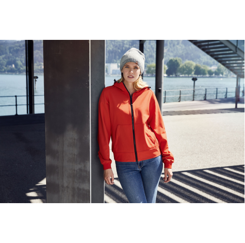 Ladies\' Hooded Softshell Jacket