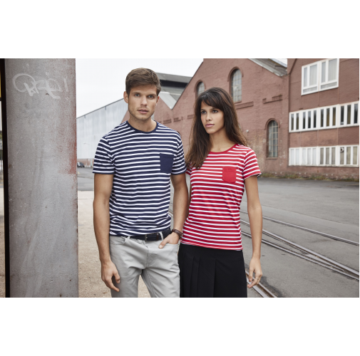 Ladies\' T-Shirt Striped