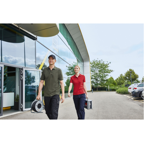 Ladies\' BIO Stretch-Polo Work - SOLID - OCS Blended