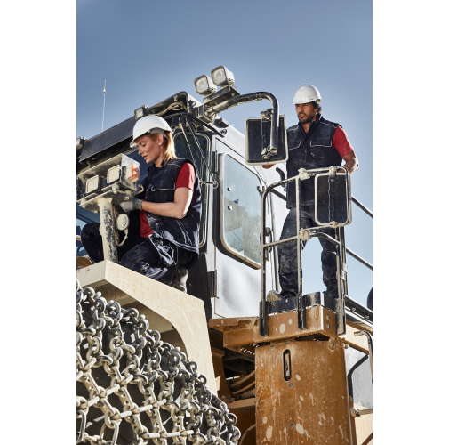 Workwear Softshell Padded Vest - SOLID -