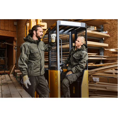 Workwear Softshell Padded Jacket - SOLID -