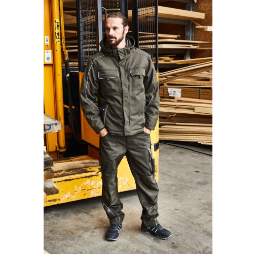 Workwear Softshell Padded Jacket - SOLID -