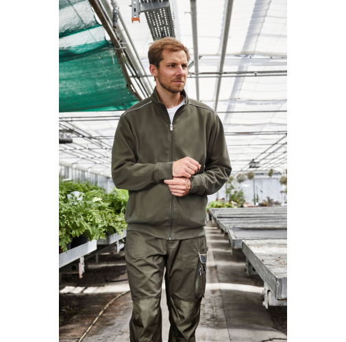 Workwear Sweat Jacket - SOLID -