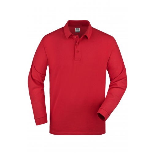 Polo Piqué Long-Sleeved