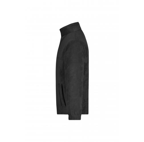 black Full-Zip Fleece Junior