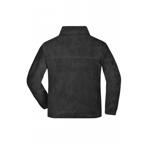 black Full-Zip Fleece Junior