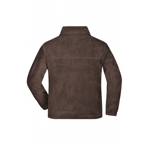 brown Full-Zip Fleece Junior