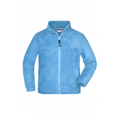 light-blue Full-Zip Fleece Junior