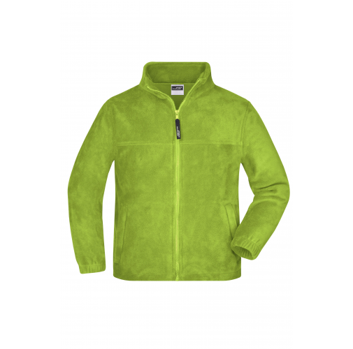 lime-green Full-Zip Fleece Junior