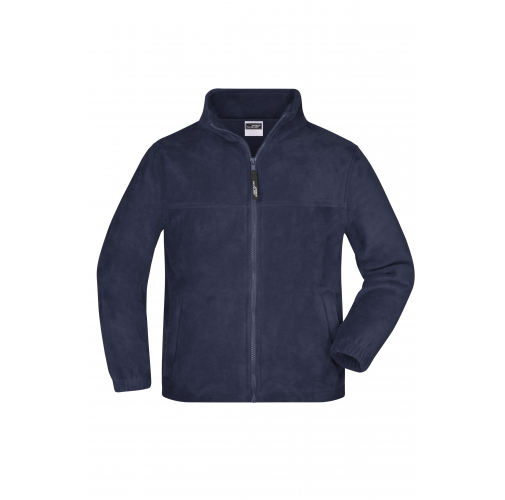 navy Full-Zip Fleece Junior