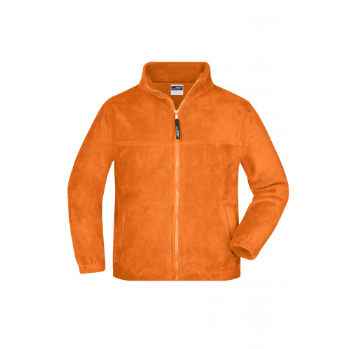 orange Full-Zip Fleece Junior