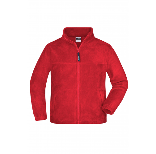 red Full-Zip Fleece Junior