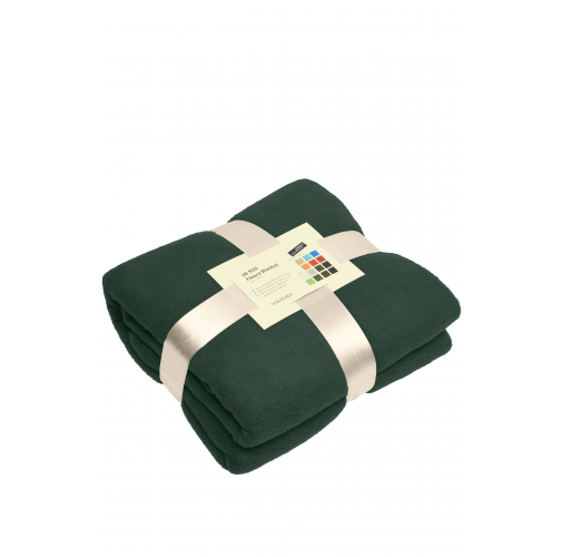 dark-green Fleece Blanket