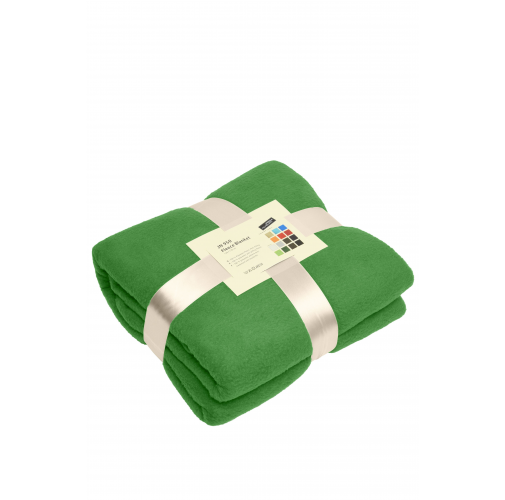 lime-green Fleece Blanket