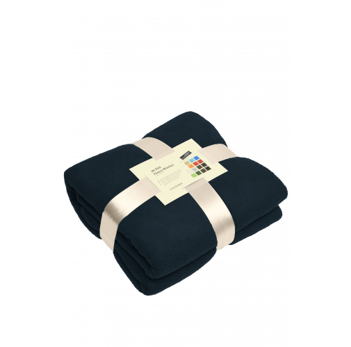 navy Fleece Blanket