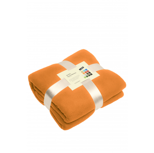 orange Fleece Blanket