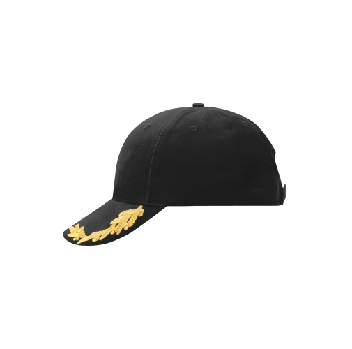 black 6 Panel VIP Cap