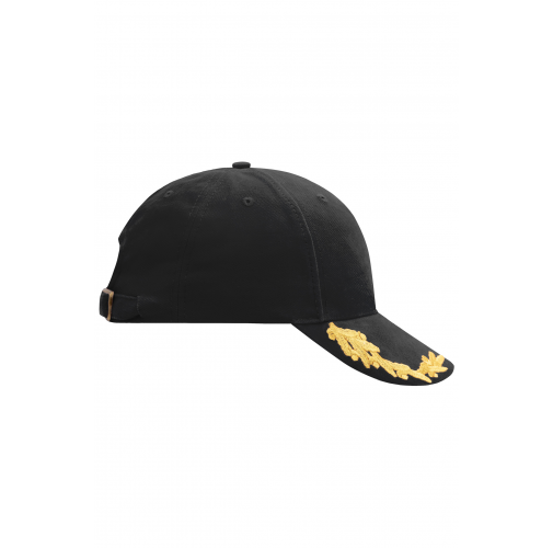 black 6 Panel VIP Cap