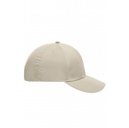 6 Panel Polyester Peach Cap