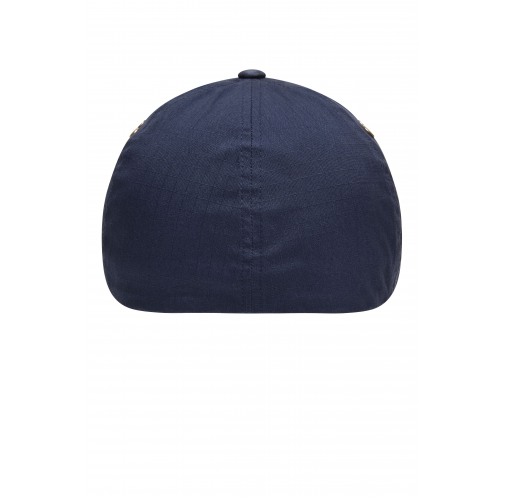 navy/silver Flexfit® Ripstop Sandwich Cap