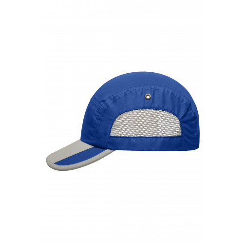 royal/light-grey 5 Panel Sportive Cap