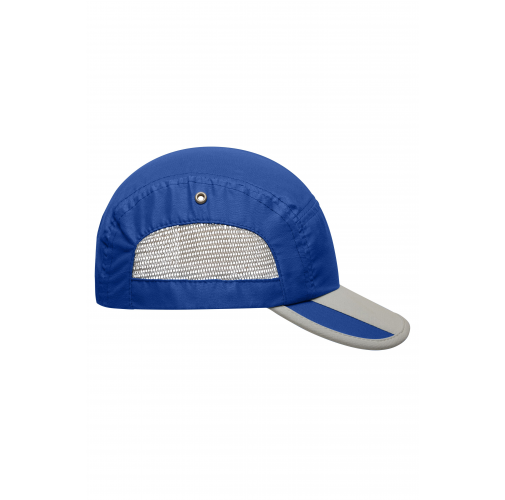 royal/light-grey 5 Panel Sportive Cap