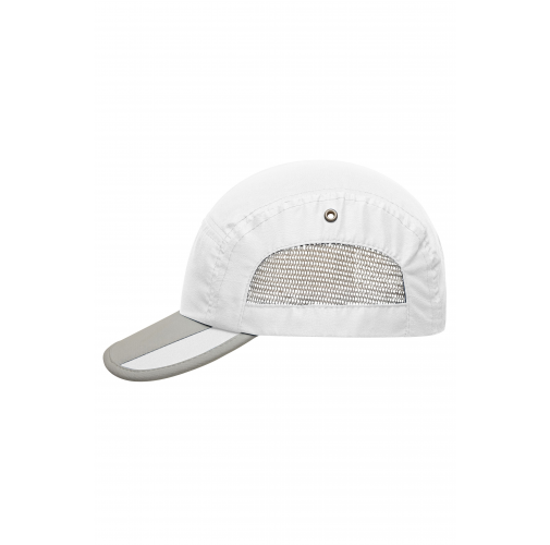 white/light-grey 5 Panel Sportive Cap