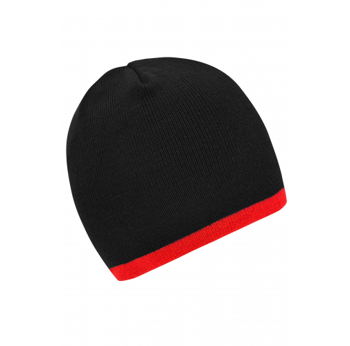 Beanie with Contrasting Border