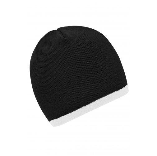 Beanie with Contrasting Border
