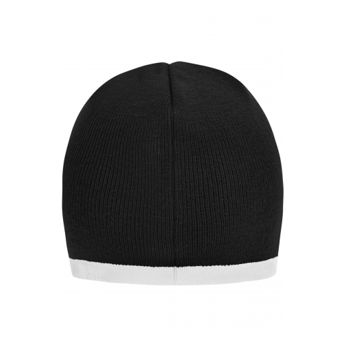 Beanie with Contrasting Border