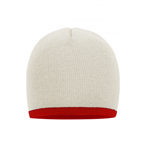 Beanie with Contrasting Border