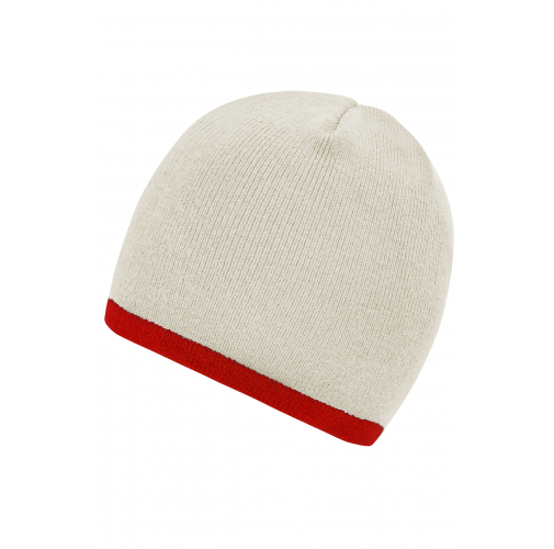 Beanie with Contrasting Border