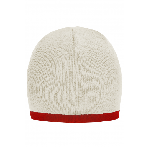 Beanie with Contrasting Border