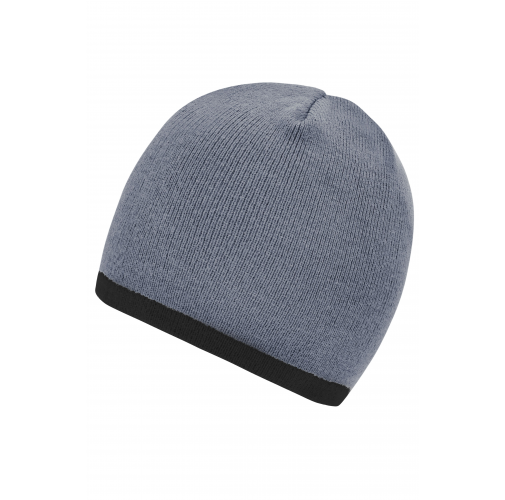 Beanie with Contrasting Border