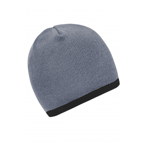Beanie with Contrasting Border