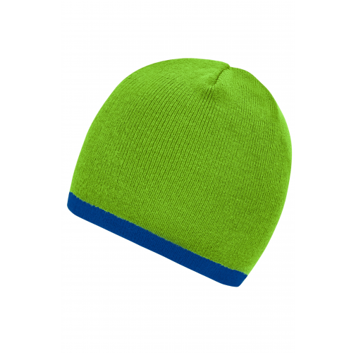 Beanie with Contrasting Border