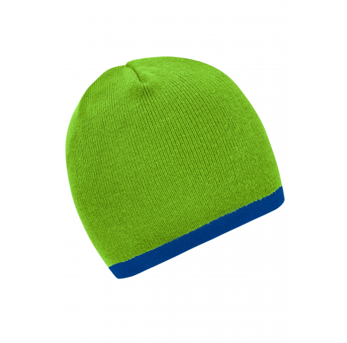 Beanie with Contrasting Border