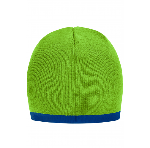 Beanie with Contrasting Border