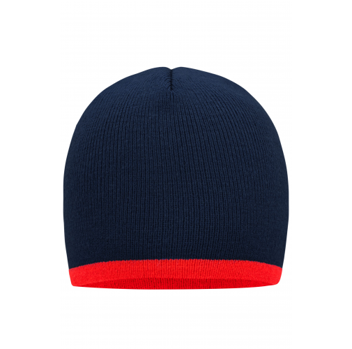 Beanie with Contrasting Border
