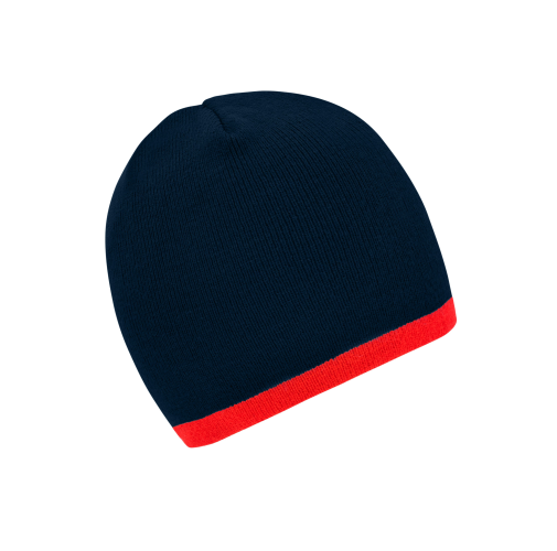Beanie with Contrasting Border