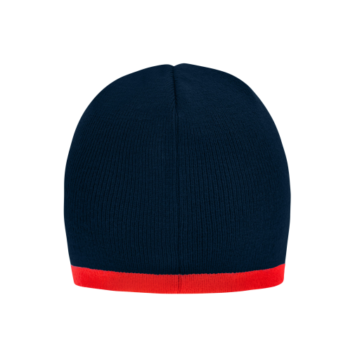 Beanie with Contrasting Border
