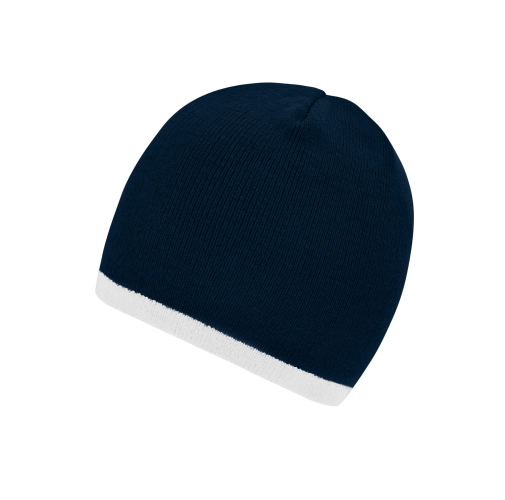 Beanie with Contrasting Border